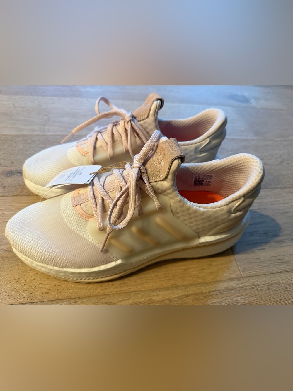 Adidas X_PLRBOOST Running Shoes Blush Pink Women’s Size 10 NWT